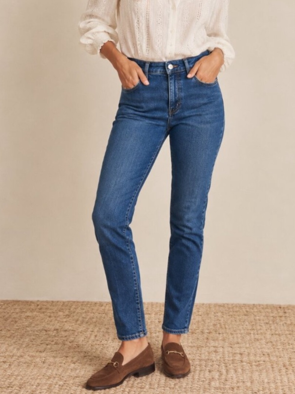 Sezane The Perfect Slim Jeans